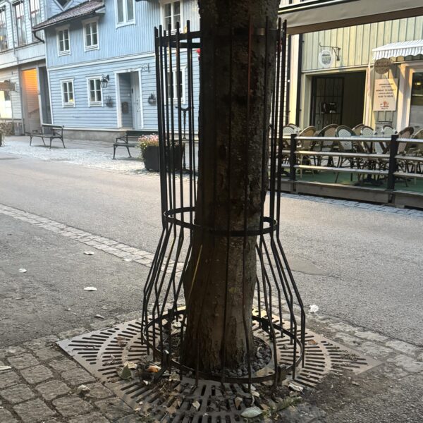 Acer stamskydd i Vaxholm från Järn i Offentlig Miljö