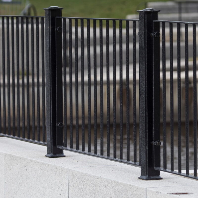 Nordhägnsstaket med sektion