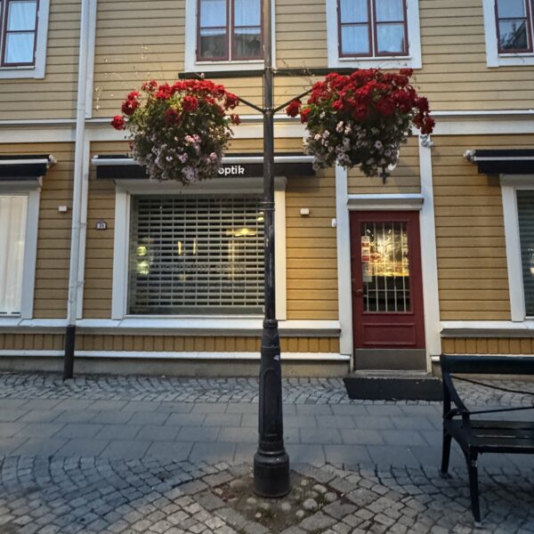 Belysningsstolpe i gjutjärn