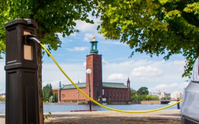 Klassisk laddstolpe från Järn i offentlig Miljö - nyheter