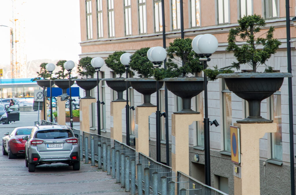 Sporrong kruka från Järn i Offentlig Miljö