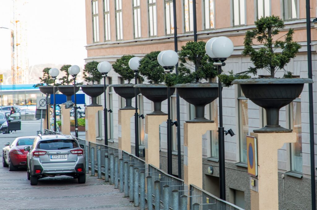 Sporrong kruka från Järn i Offentlig Miljö