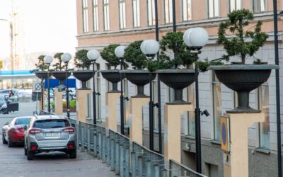 Sporrong kruka från Järn i Offentlig Miljö