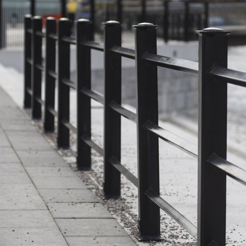 Nordhägnstaket med tre följare