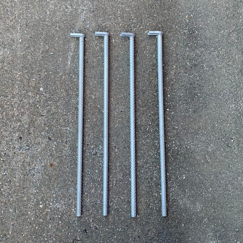 Markspjut för vridfäste