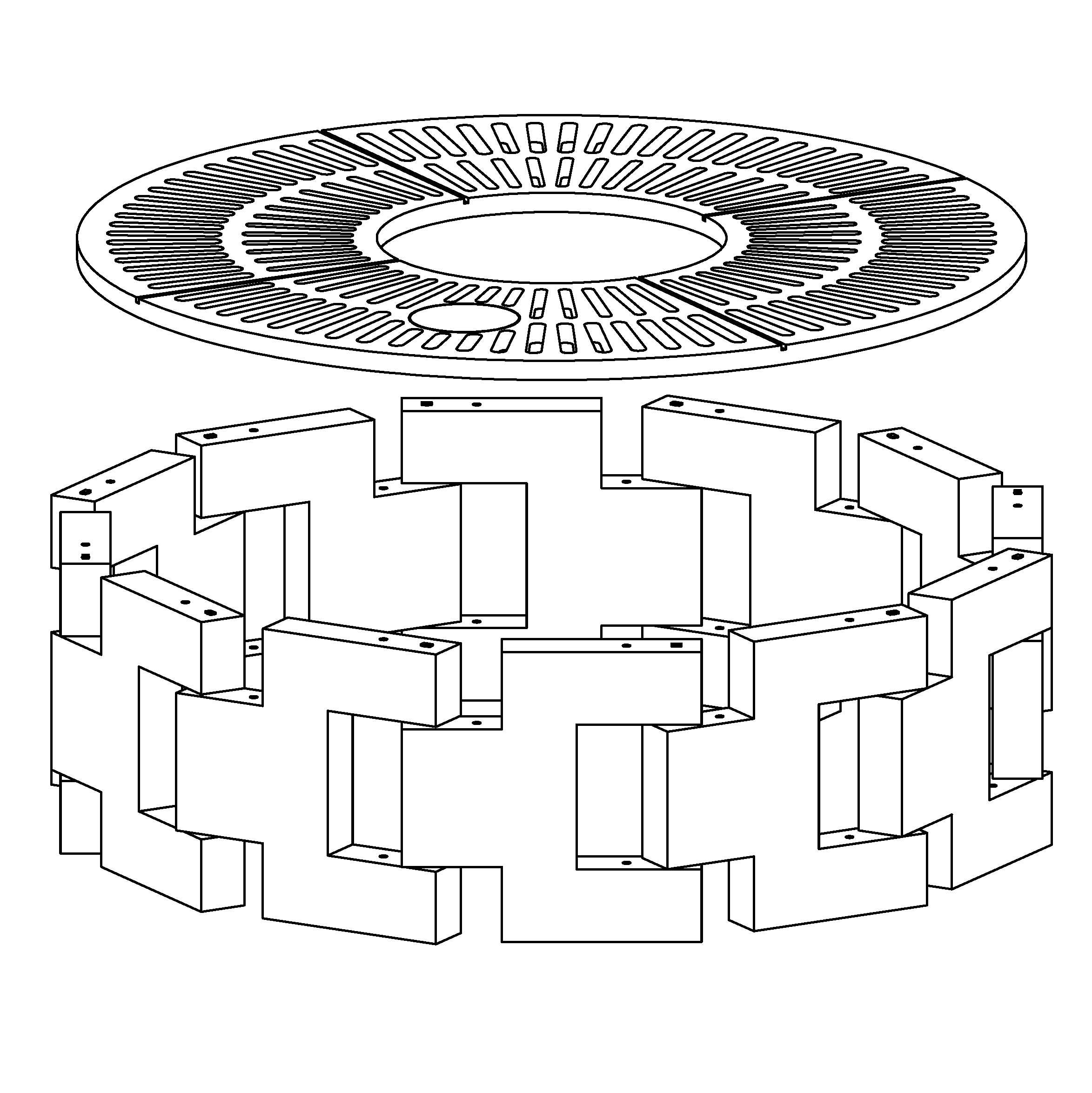 Trädgropsfundament rund - Bild 2