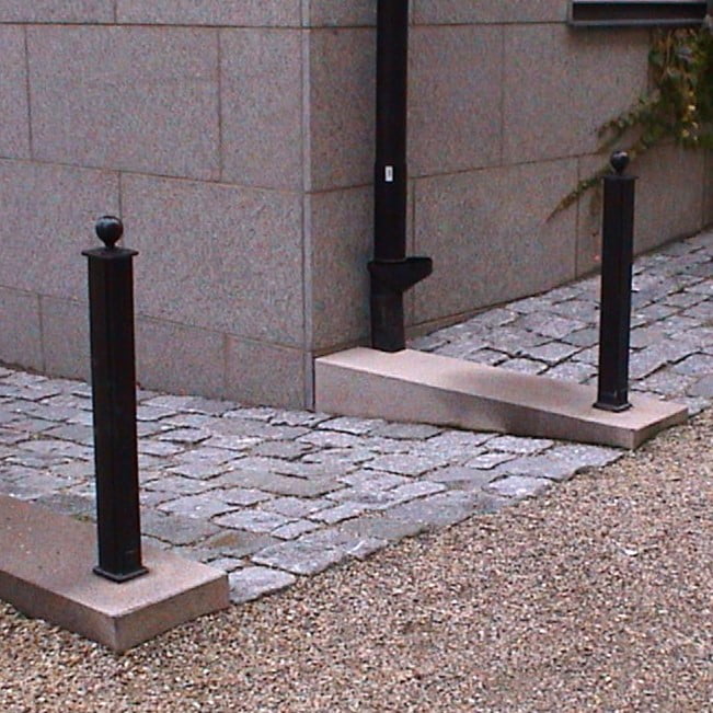 Nordhägnstolpe - fyrkantig - Bild 3